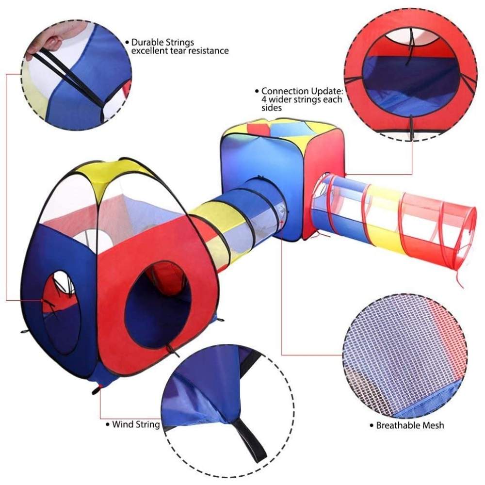 Kids Play Tent and Tunnel, Single Kit: image 2